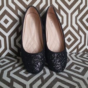 Girl's Glitter Slip on shoes